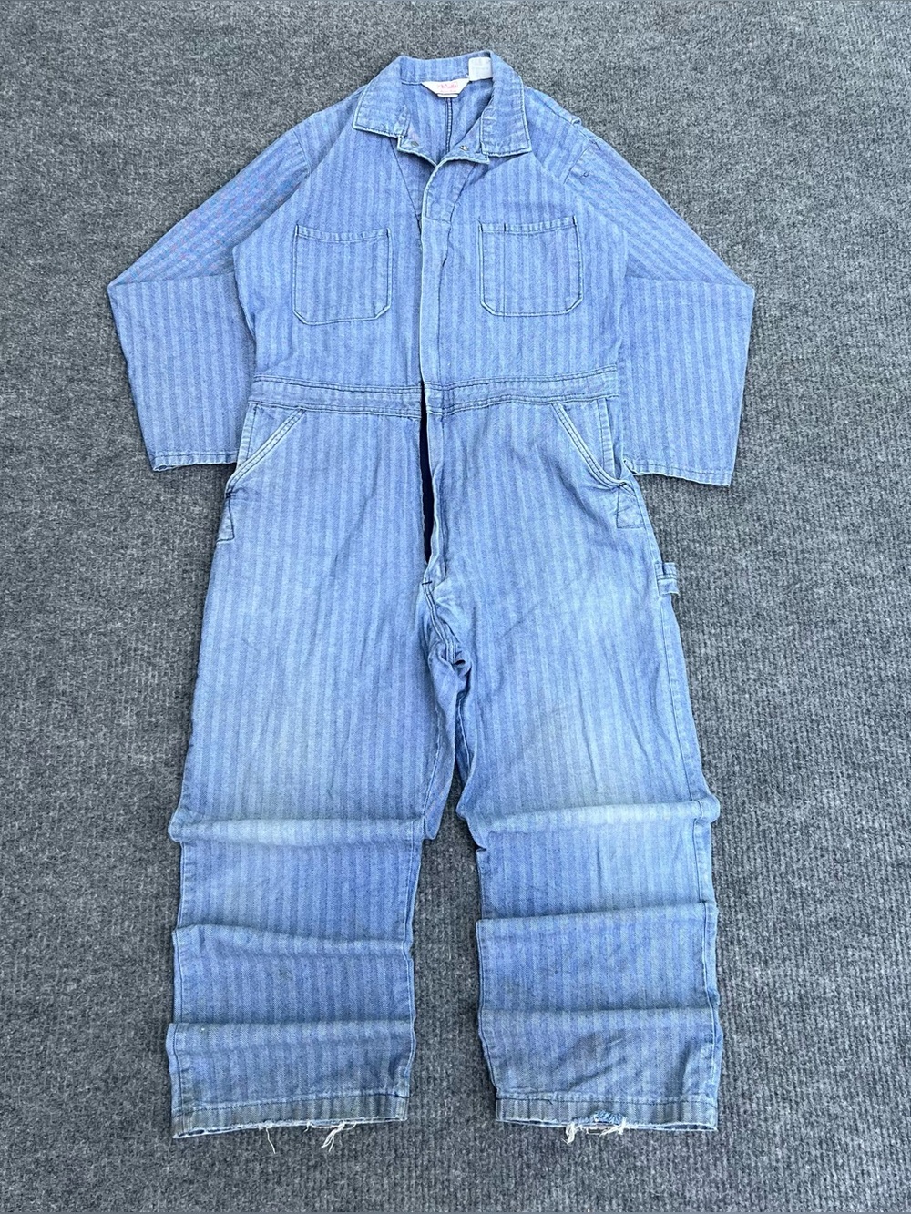 Vintage Walls Herringbone Coveralls